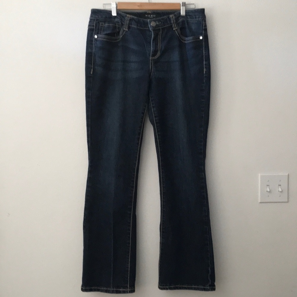 Nine West women’s jeans, blue,size 12
